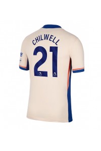 Fotbalové Dres Chelsea Ben Chilwell #21 Venkovní Oblečení 2024-25 Krátký Rukáv